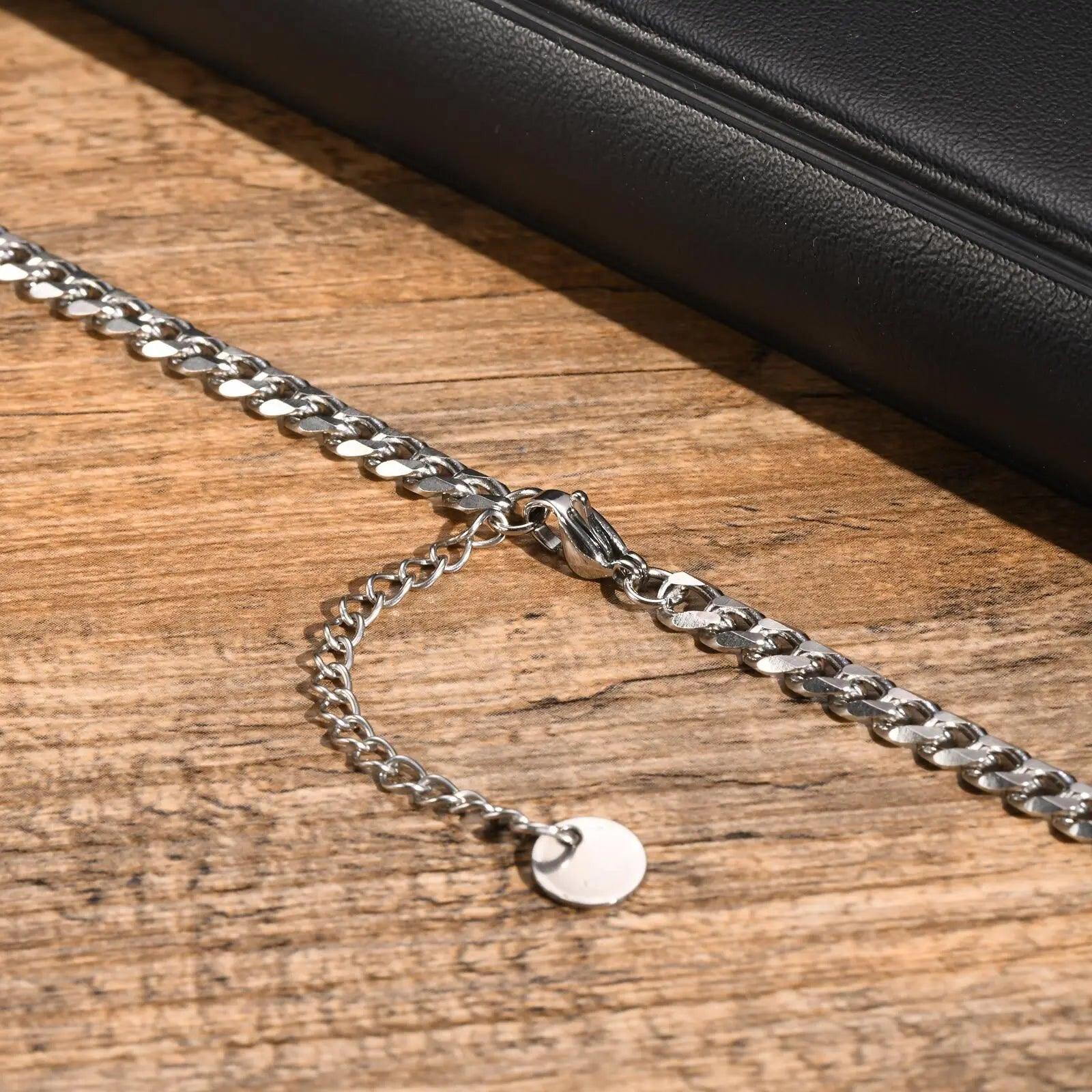 Pulseira Masculina Star de Aço Inoxidável