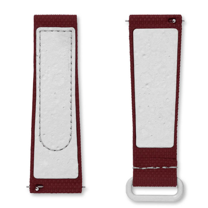 MOONSWATCH BORDEAUX/CINZA CLARO BORRACHA
