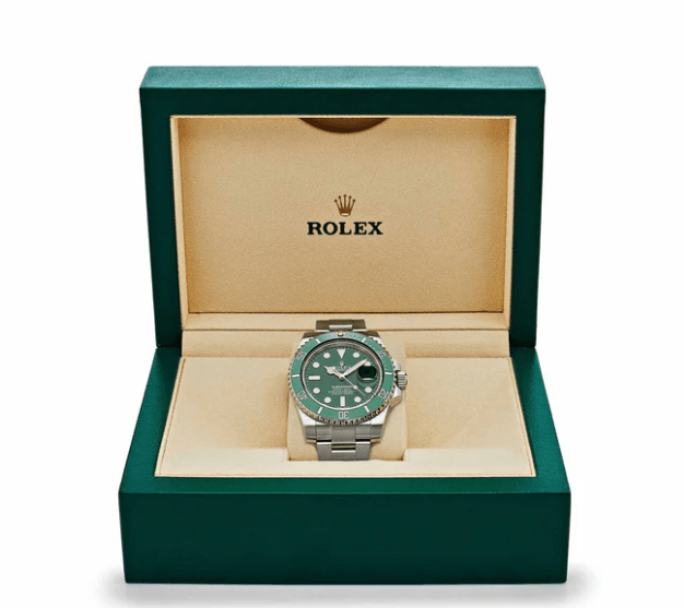 Relógio de luxo masculino Submariner 'Hulk'