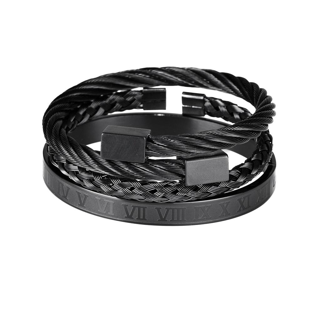 Pulseira Masculina Roman