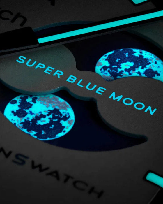 Relógio Missão Superlua Azul